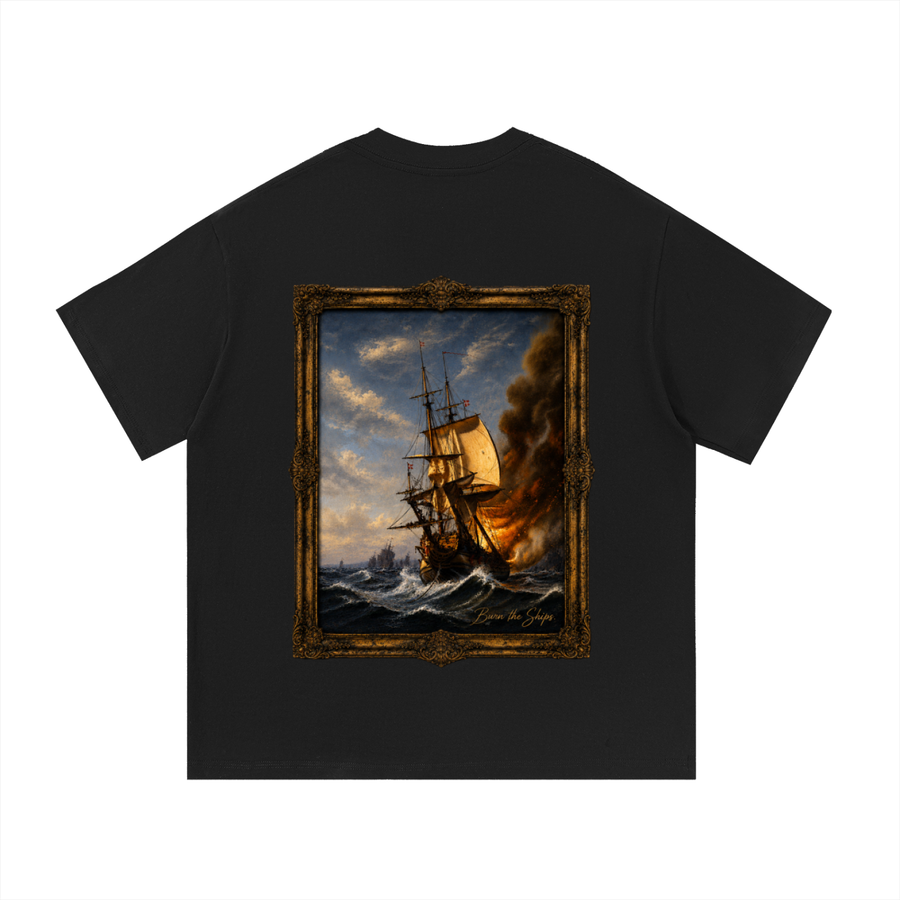 "Burn The Boats" Essential Cotton T-Shirt