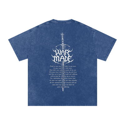 The Sword Snow Washed Oversized Cotton T-Shirt