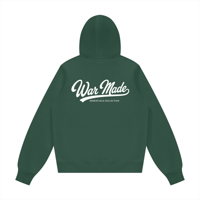 War Made Script Unisex Fleece Hoodie (Runs Small)
