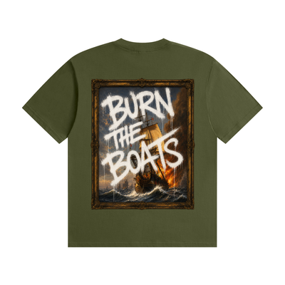"Burn The Boats" Unisex Skivvy Shirt