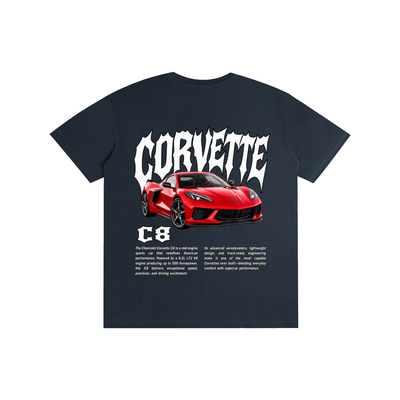 Corvette C8 Cotton Unisex T-Shirt