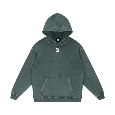 Cars & Coffee Club Snow Washed Loose Cotton Hoodie