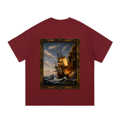 "Burn The Boats" Essential Cotton T-Shirt