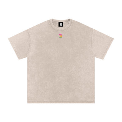 Miami Vice Snow Washed Oversized Cotton T-Shirt