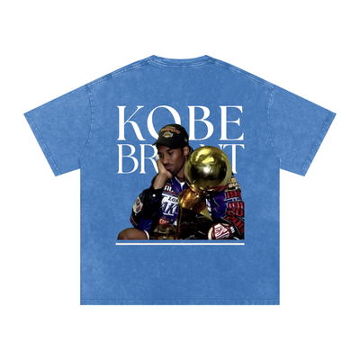 Kobe Bryant Snow Washed Oversized Cotton T-Shirt