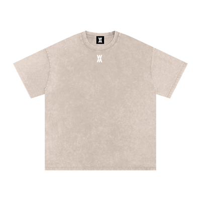 War Made Boxing Club Snow Washed Oversized Cotton T-Shirt