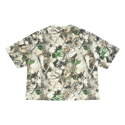 War Made Essentials Unisex Tree Camo Boxy T-Shirt