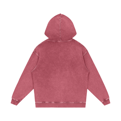 "The Essentials" Snow Washed Loose Cotton Hoodie